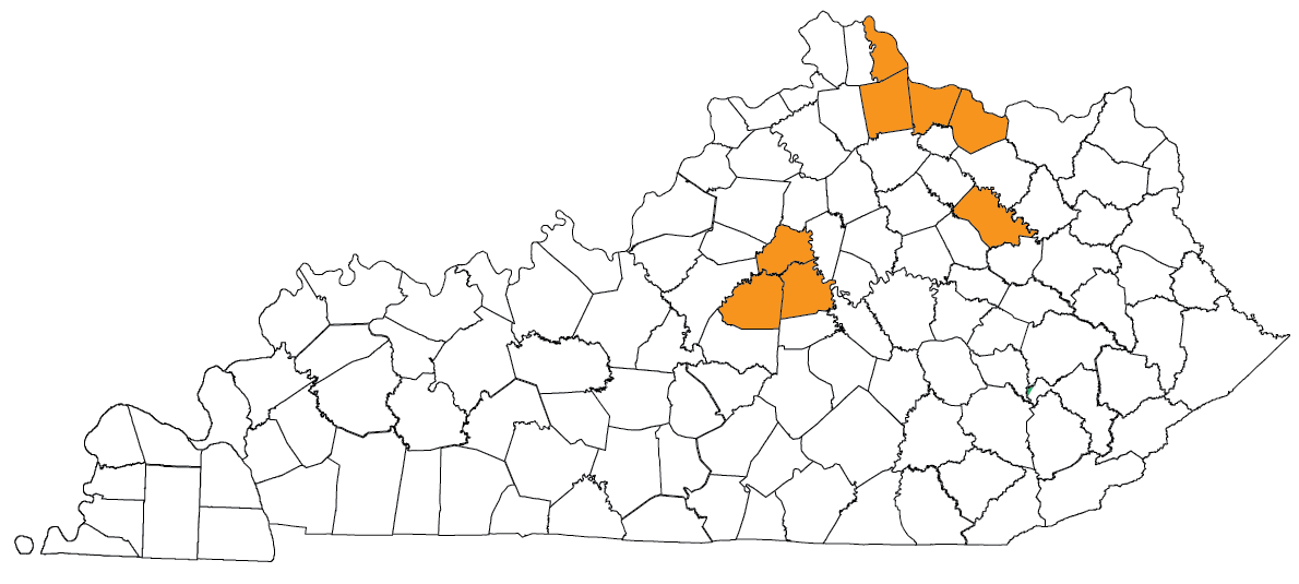 GUK in KY Map